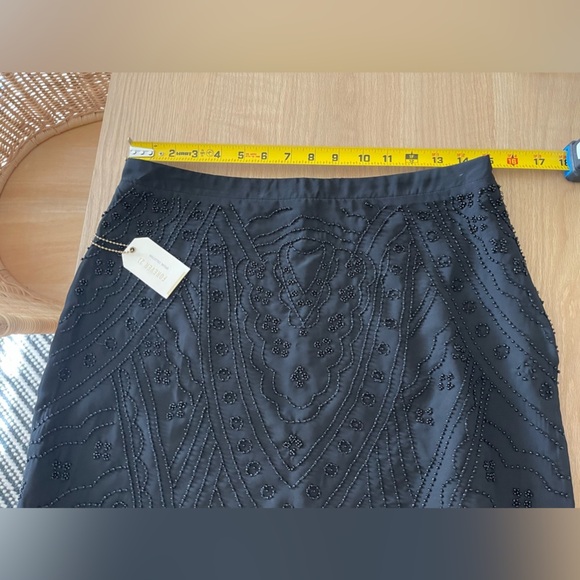 Forever 21| Black Fully Beaded Mini Skirt, Size Large—Lined••• - Picture 13 of 14